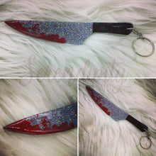 Load image into Gallery viewer, Stabby knife keychain