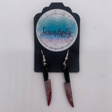 Load image into Gallery viewer, Bloody knife earrings