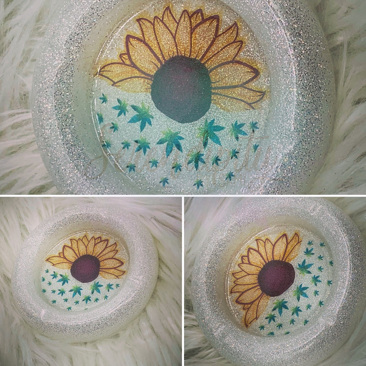 Sunflower Rolling Tray Set and Accessories Serendipity by Sami