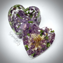 Load image into Gallery viewer, Floral Preservation Memorial Keepsake Trinket Box