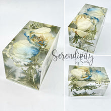 Load image into Gallery viewer, Floral Preservation Memorial Block