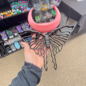 Luna Moth and Moon Shelf