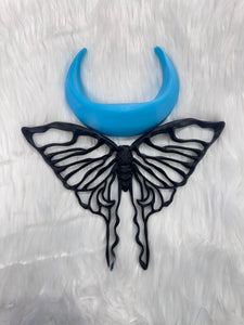 Luna Moth and Moon Shelf