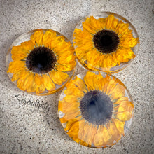 Load image into Gallery viewer, Floral Preservation Memorial Keepsake Coasters
