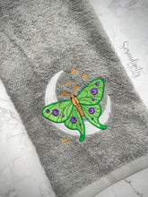 Load image into Gallery viewer, Luna Moth Hand Towel

