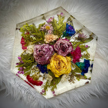 Load image into Gallery viewer, Large Hexagon Floral Preservation
