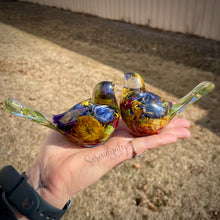 Load image into Gallery viewer, Floral Preservation Memorial Bird Keepsake
