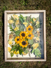 Load image into Gallery viewer, 16x20" Floral Preservation Shadow Box
