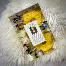 Load image into Gallery viewer, Large Rectangle Floral Memorial Block
