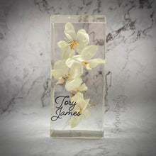 Load image into Gallery viewer, XL Floral Memorial Block

