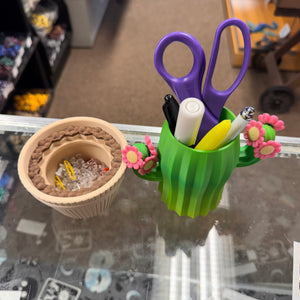 Cactus Desk Organizer
