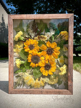 Load image into Gallery viewer, 16x20" Floral Preservation Shadow Box
