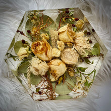 Load image into Gallery viewer, Large Hexagon Floral Preservation
