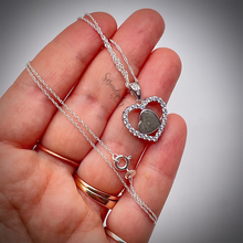 Load image into Gallery viewer, Sterling Silver Heart Cremation Pendant
