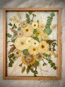 16x20" Pressed Flower Frame