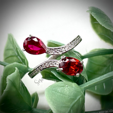 Load image into Gallery viewer, Two Stone Birthstone Ring
