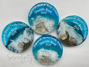 Beach Keepsake Coaster