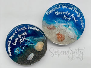 Beach Keepsake Coaster