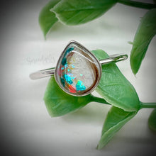 Load image into Gallery viewer, Simple Teardrop Breast Milk Keepsake Ring
