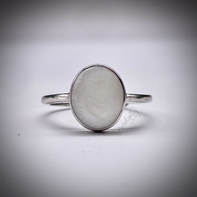 Load image into Gallery viewer, Simple Oval Breast Milk Keepsake Ring
