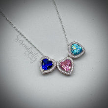 Load image into Gallery viewer, 8mm Heart Birthstone Pendant
