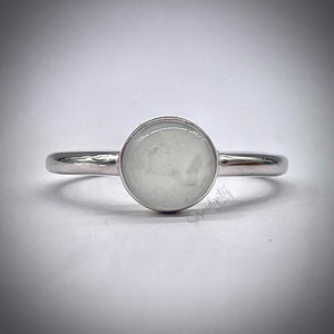 Simple Circle Breast Milk Keepsake Ring