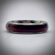 Load image into Gallery viewer, 4mm Masculine Band Memorial Ring with Hair
