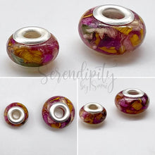 Load image into Gallery viewer, Memorial Keepsake Bead (Floral, Cremation, and Breastmilk)
