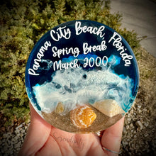 Load image into Gallery viewer, Beach Keepsake Coaster
