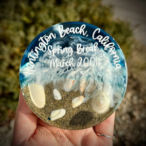 Beach Keepsake Coaster