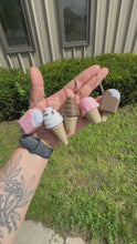 Load and play video in Gallery viewer, Ice Cream Clicker Keychain
