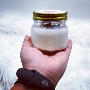 6oz natural soy wax candle with a double wood wick. I created a special blend of essential oils that are associated with each particular zodiac sign. Each are also infused with floral elements, herbs, and genuine crystal gemstones, each candle containing those specific to their sign.